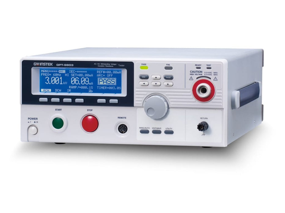 GW Instek GPT-9803 Electrical Safety Tester