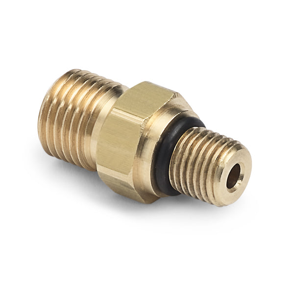 Ralston QTHA-3SB1 Male Quick-Test Outlet Port with Check Valve, Brass